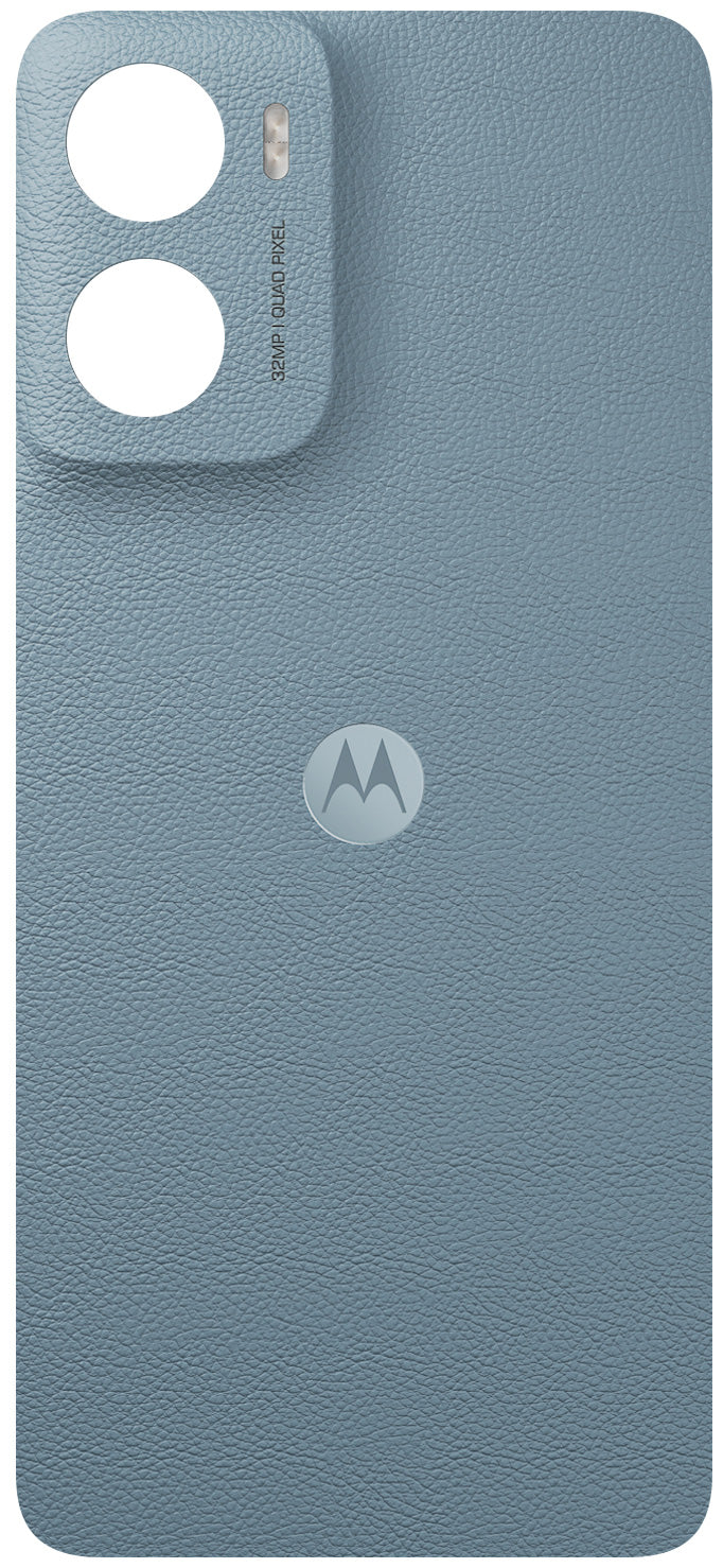 Batterijdeksel Motorola Moto E15 / G05, Blauw (Misty Blue), Service Pack 5S58C29559