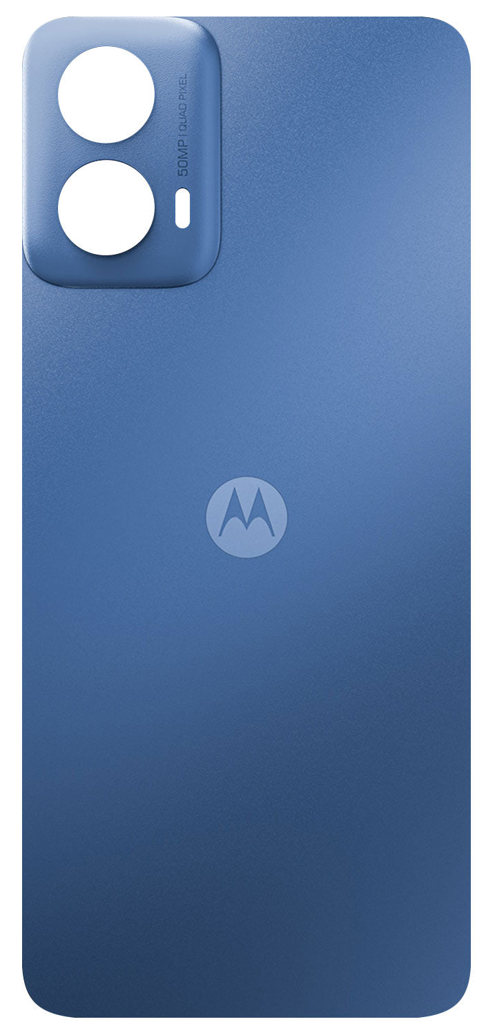 Motorola Moto G34 Batterij Cover, Blauw (Ice Blue), Service Pack 5S58C23739
