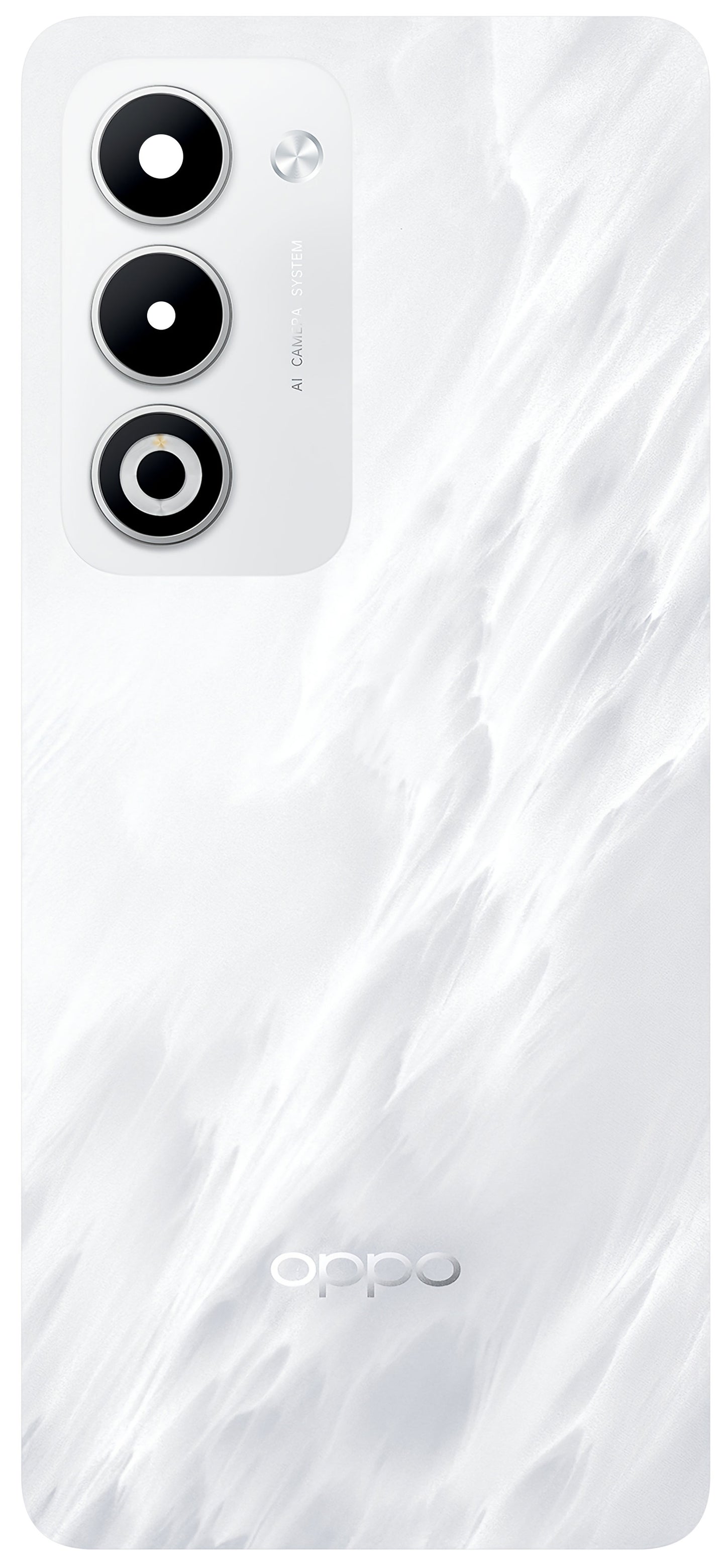 Batterieabdeckung Oppo A5 5G, Weiß (Mist White), Service Pack 621033000644
