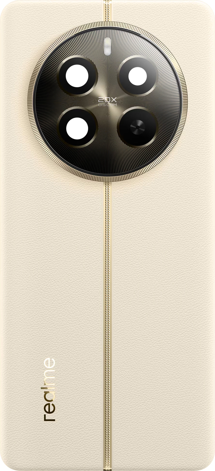 Akkuabdeckung Realme 12 Pro, Gold (Navigator Beige), Service Pack 621033000192