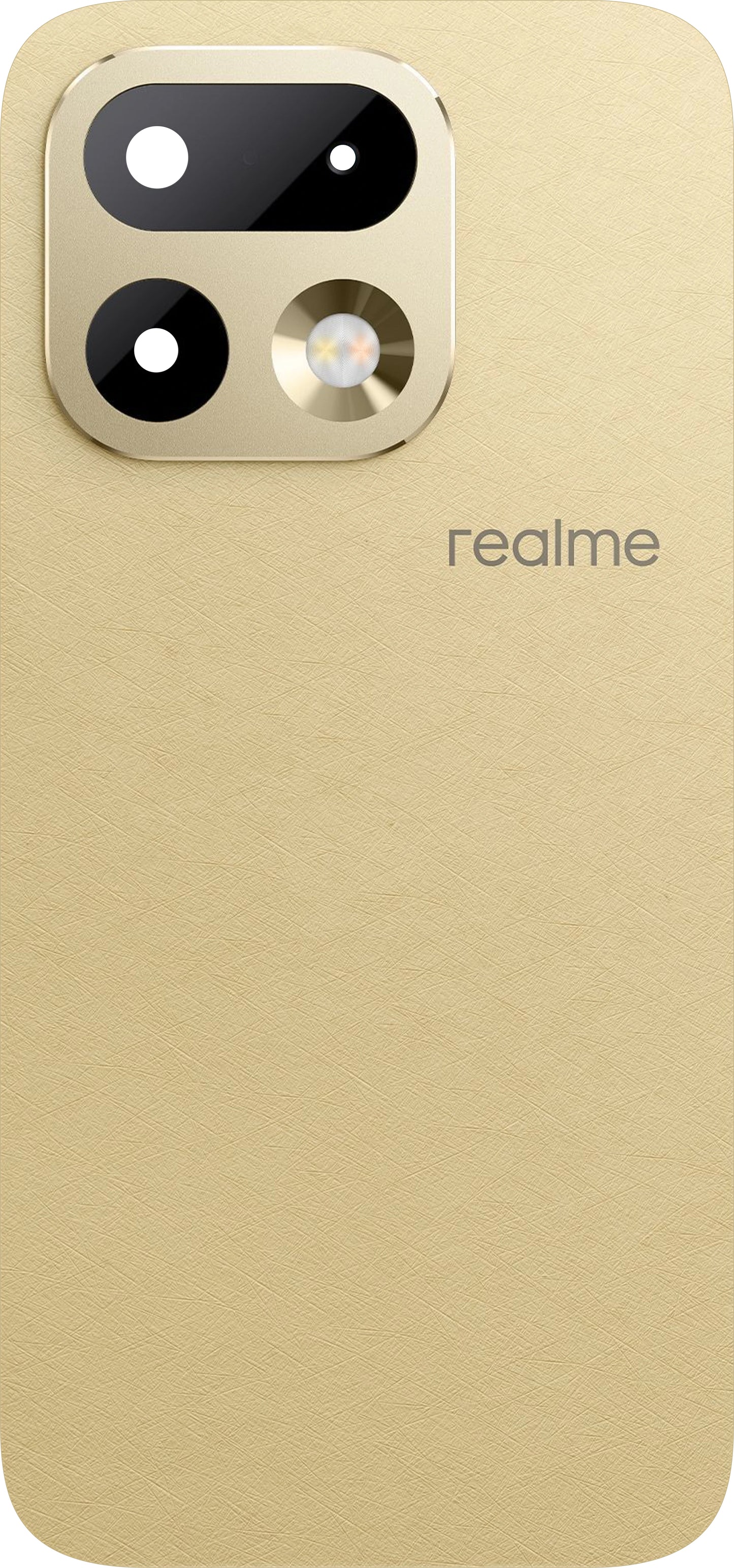 Batterijdeksel Realme 16 Pro, Goud, Service Pack 621033000927