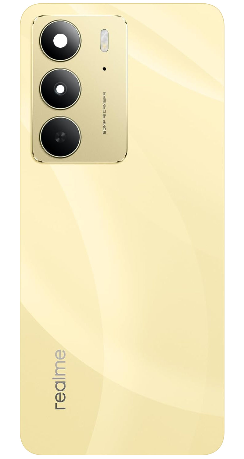 Batterijdeksel Realme C75 4G, Goud (Lightning Gold), Service Pack 621033000467