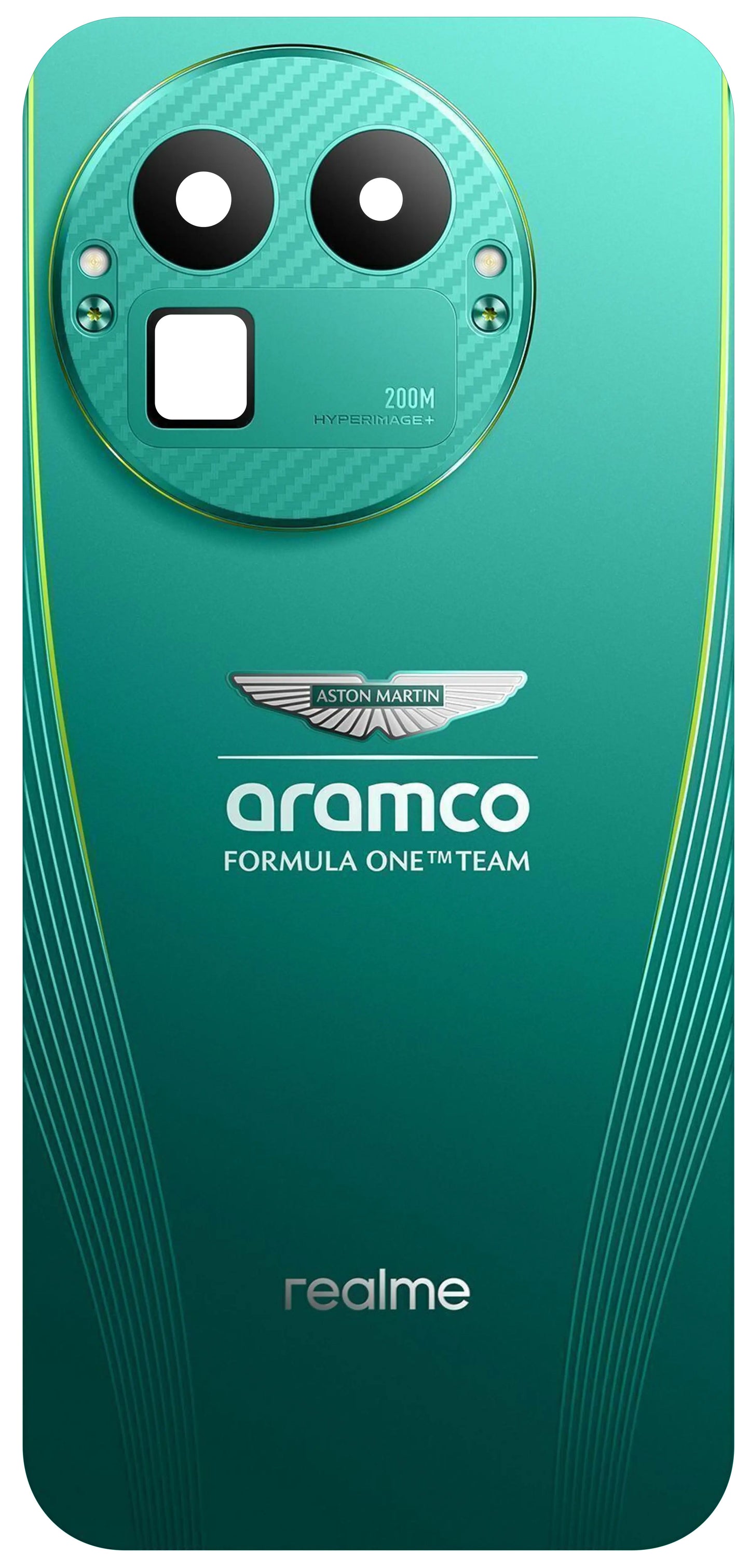 Batterijdeksel Realme GT 8 Pro, Groen (Aston Martin Green), Service Pack 621033000794
