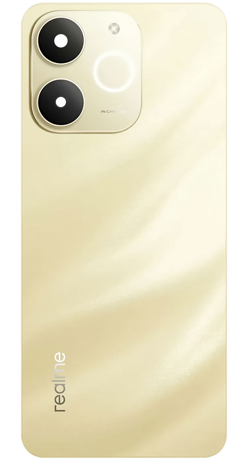 Couvercle de batterie Realme Note 70T, Doré (Beach Gold), Service Pack 621033000697