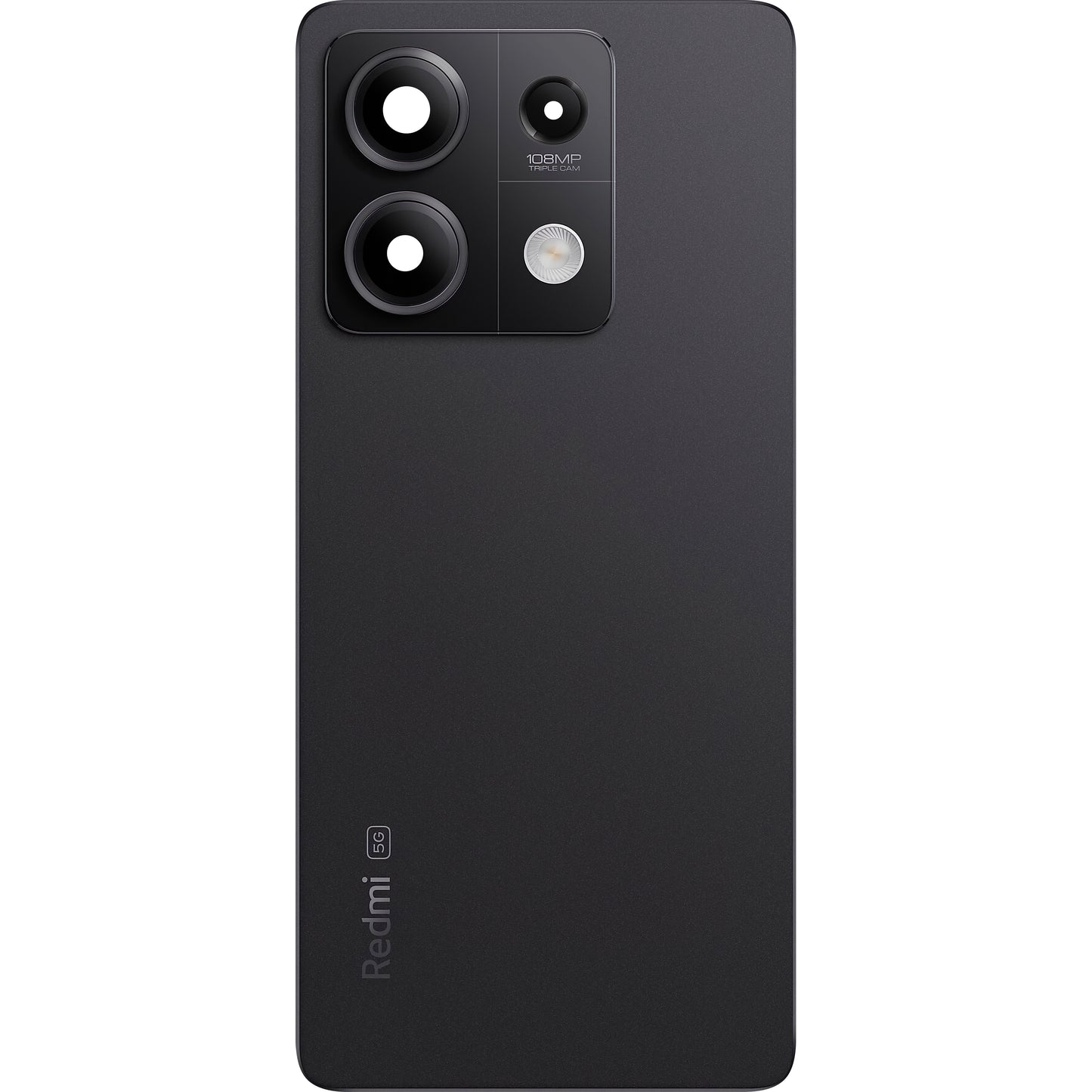 Couvercle de batterie Xiaomi Redmi Note 13 5G, Stealth Black, Service Pack 5600160N1700