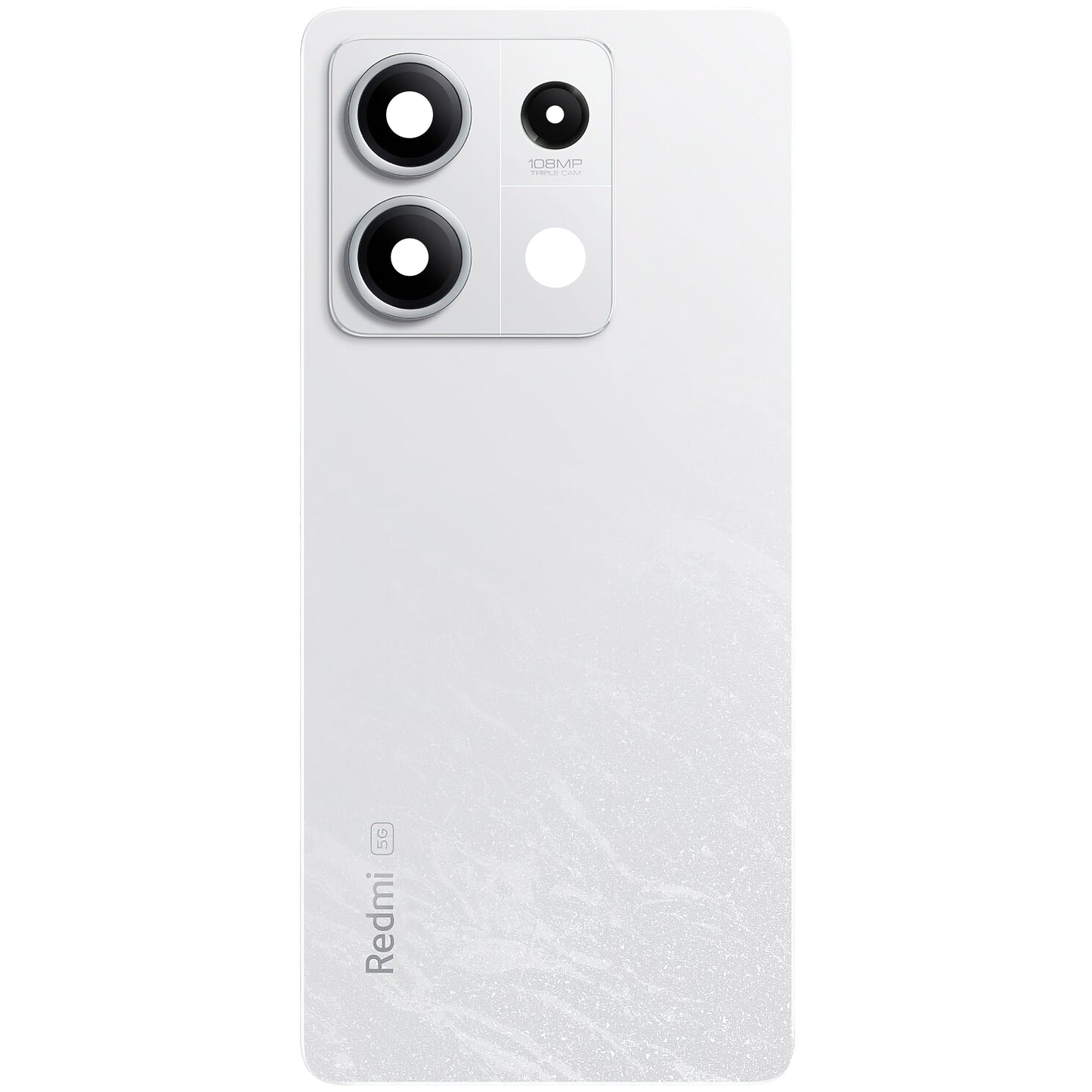 Batterijdeksel Xiaomi Redmi Note 13 5G, Wit (Arctic White), Service Pack 5600140N1700