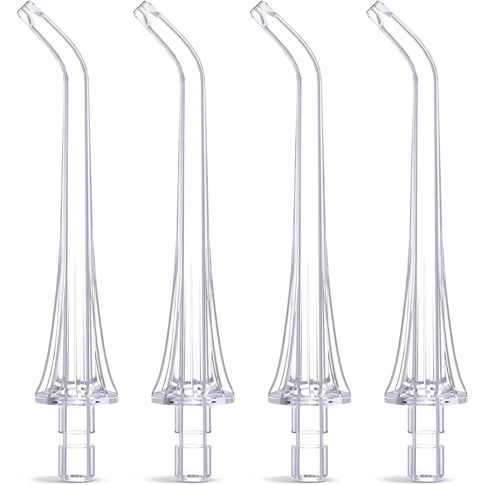 Tête de rechange pour irrigateur buccal Bitvae C2 / F30 / 304, lot de 4 pièces, transparent