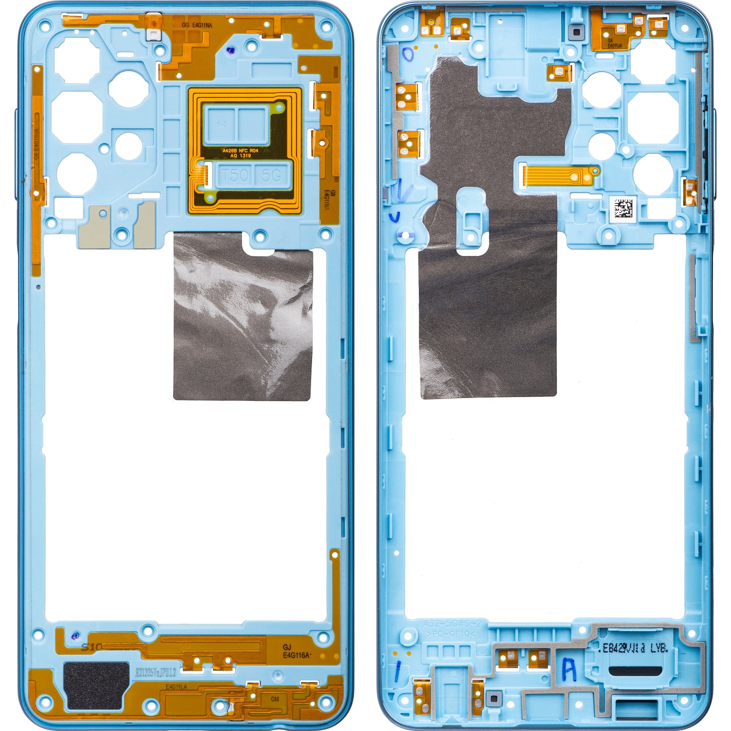 Mittelrahmen für Samsung Galaxy A32 5G A326 | Blau | Original