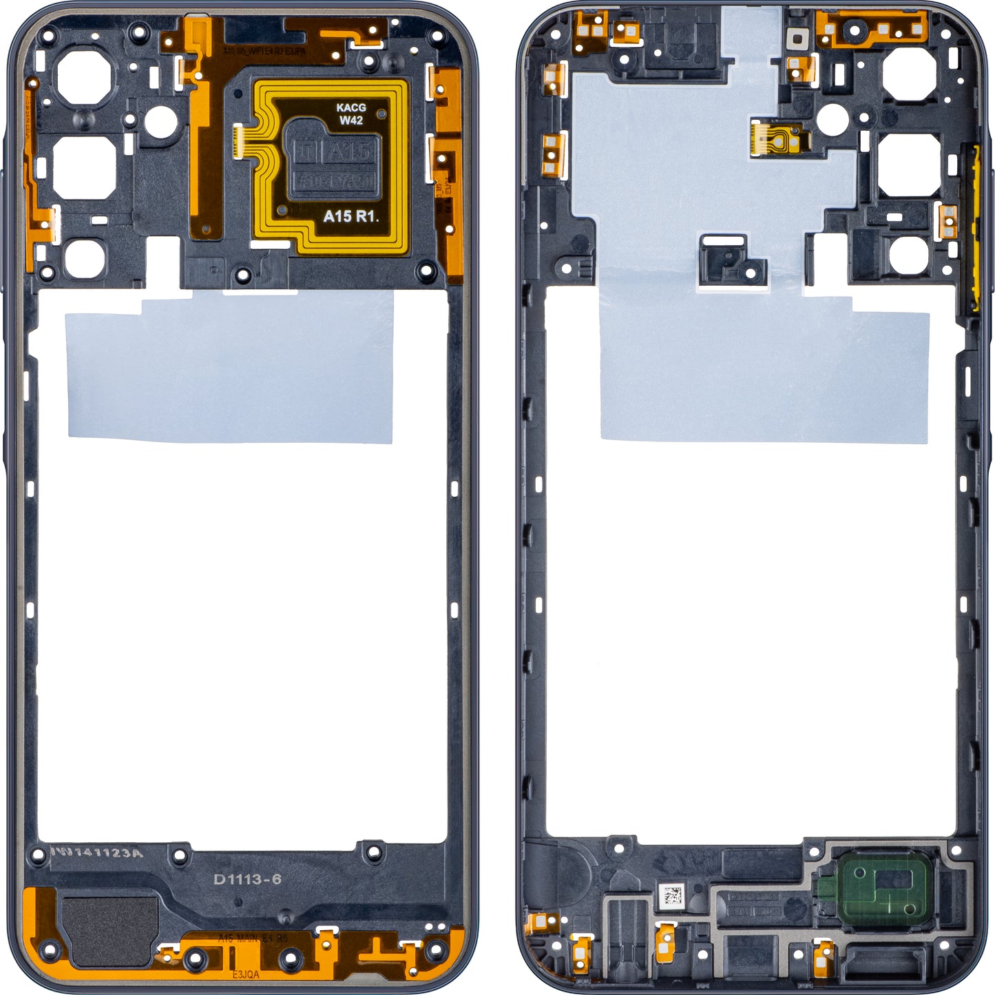 Mittelgehäuse Samsung Galaxy A15 A155, Schwarz