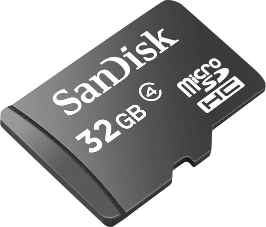 Carte mémoire SanDisk microSDHC, 32 Go, classe 4 SDSDQM-032G-B35