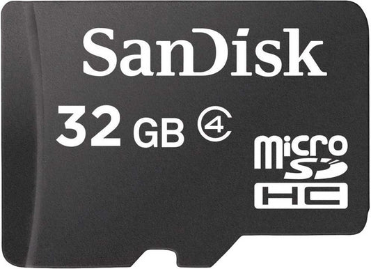 Carte mémoire SanDisk microSDHC, 32 Go, classe 4 SDSDQM-032G-B35
