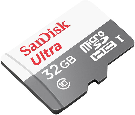 MicroSDHC Geheugenkaart SanDisk Ultra, 32Gb, Klasse 10 SDSQUNR-032G-GN3MN