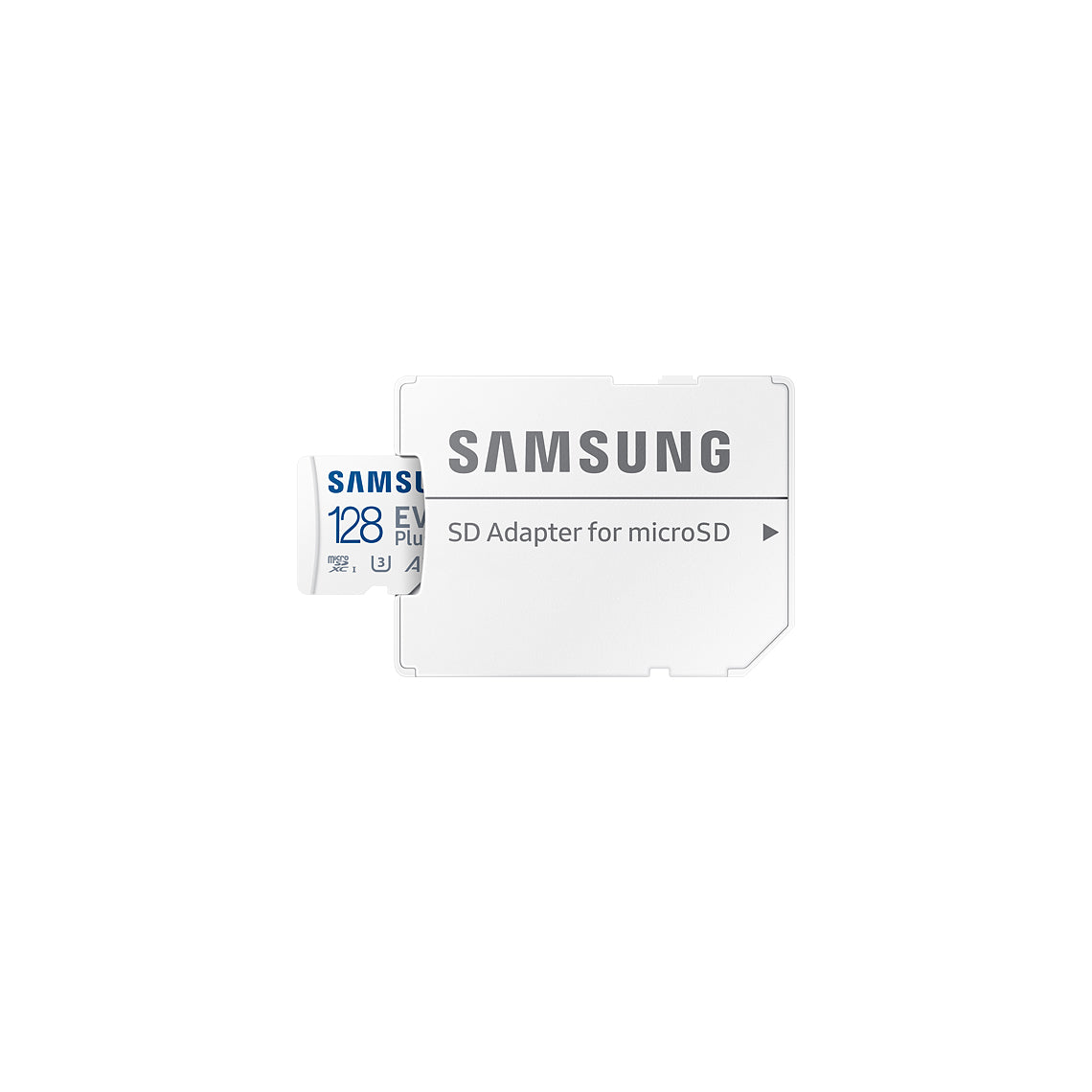 Samsung Evo Plus microSDXC Memory Card, 128Gb, Class 10 / UHS-1 U3, With Adapter MB-MC128SA/EU