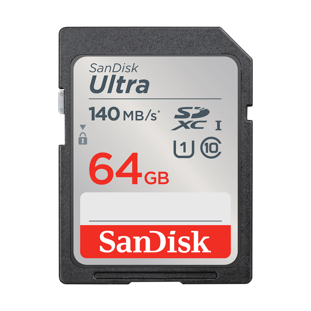 SDXC Geheugenkaart SanDisk Ultra, 64Gb, Klasse 10 / UHS-1 U1 SDSDUNB-064G-GN6IN