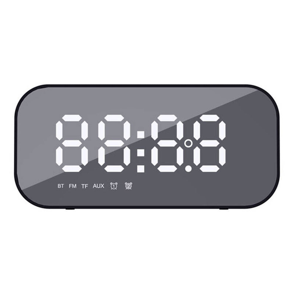 HAVIT M3 Digitale Klok met Bluetooth Speaker, Zwart