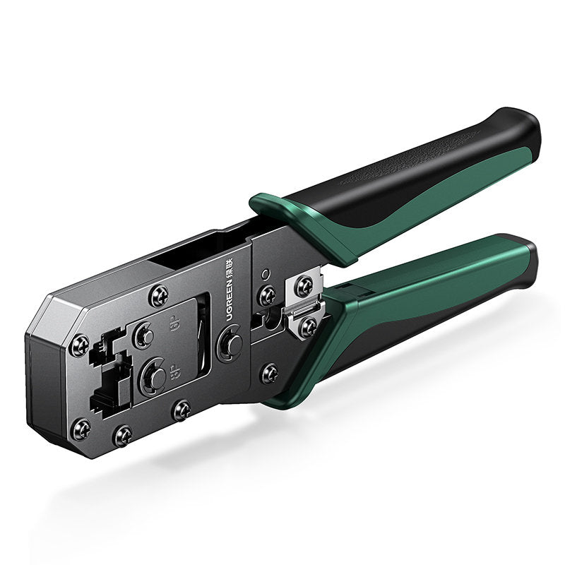 UGREEN NW136 Crimpzange | RJ45 / RJ11 | Grün | Netzwerk-Werkzeug