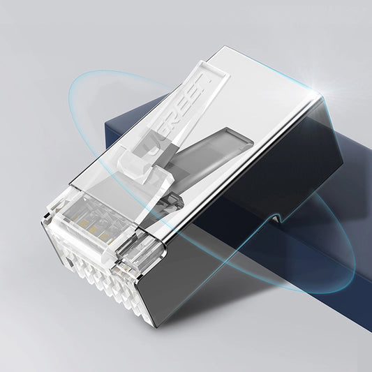 Netwerkconnector UGREEN NW111, RJ45, Cat6, Set 50 stuks