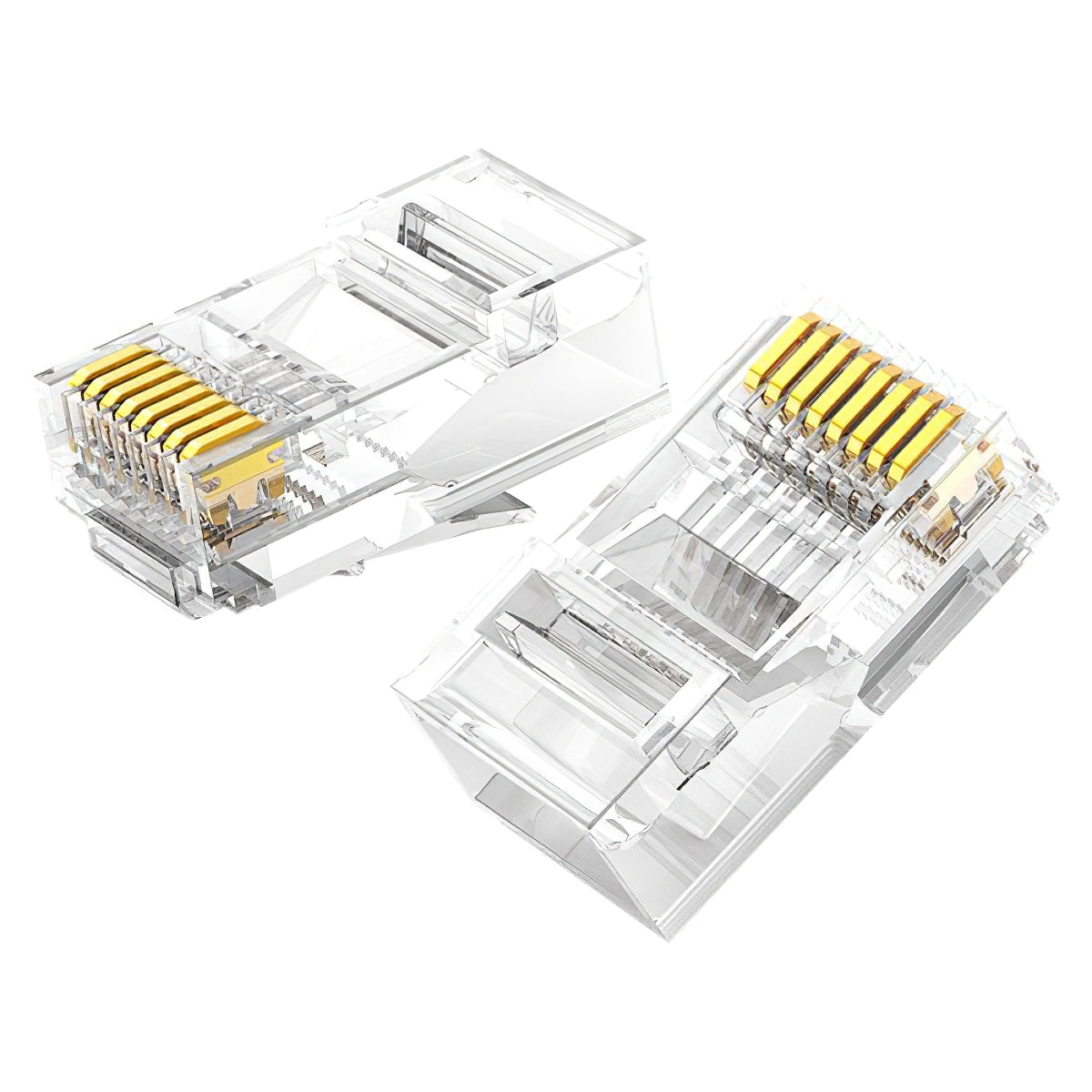 Connecteur réseau UGREEN NW120, RJ45, Cat6, Jeu de 100 pièces