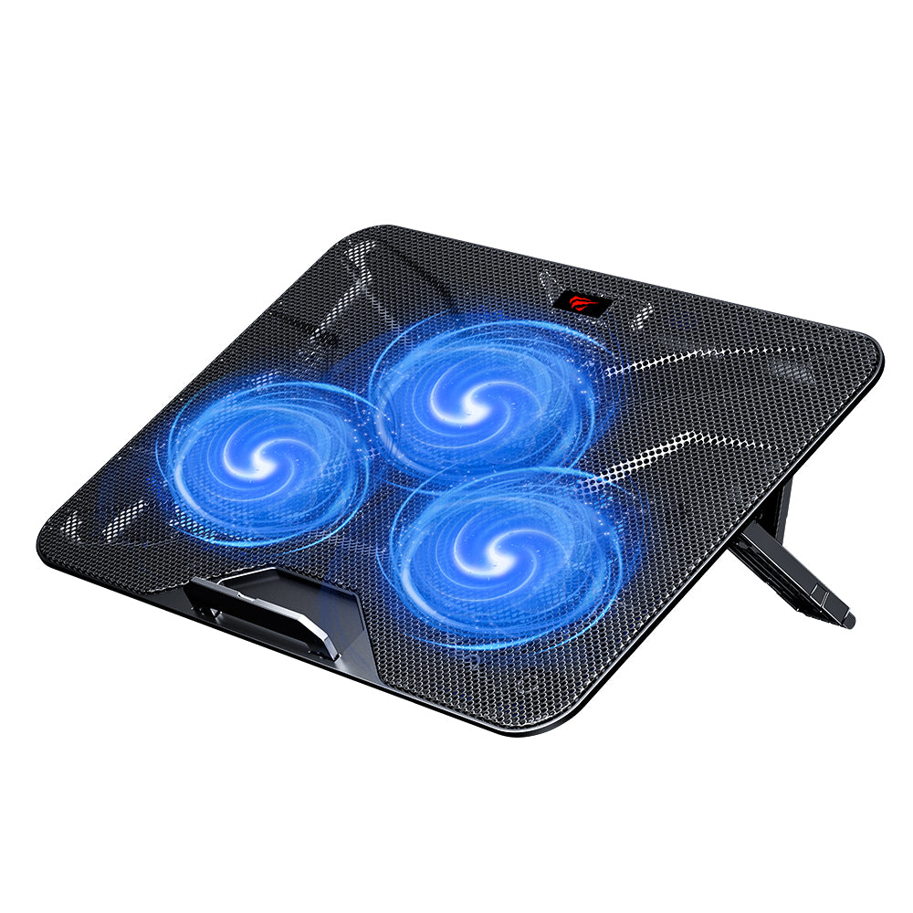 Cooler HAVIT F2067 voor Laptop 9inch - 18.3inch, Zwart