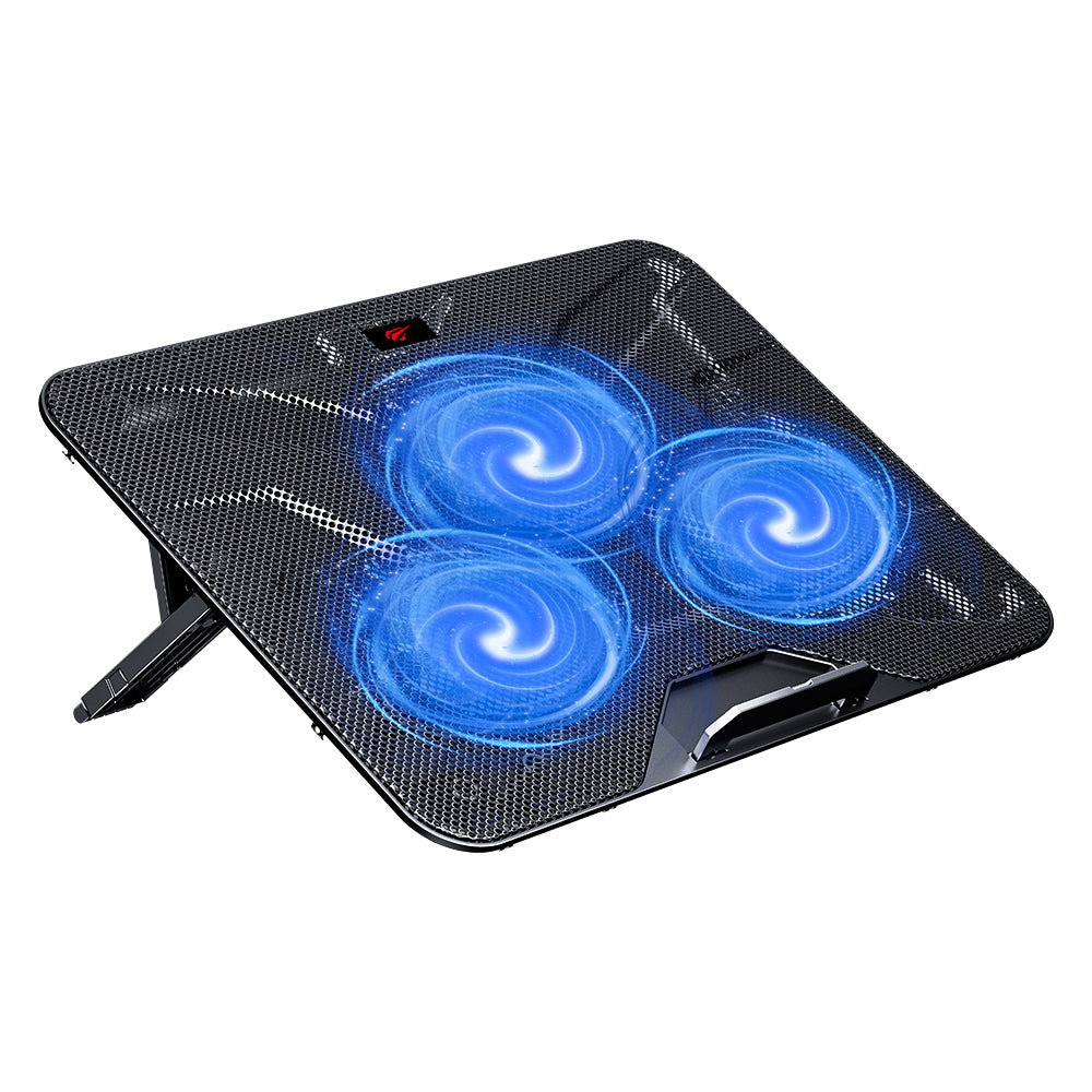 Cooler HAVIT F2067 voor Laptop 9inch - 18.3inch, Zwart