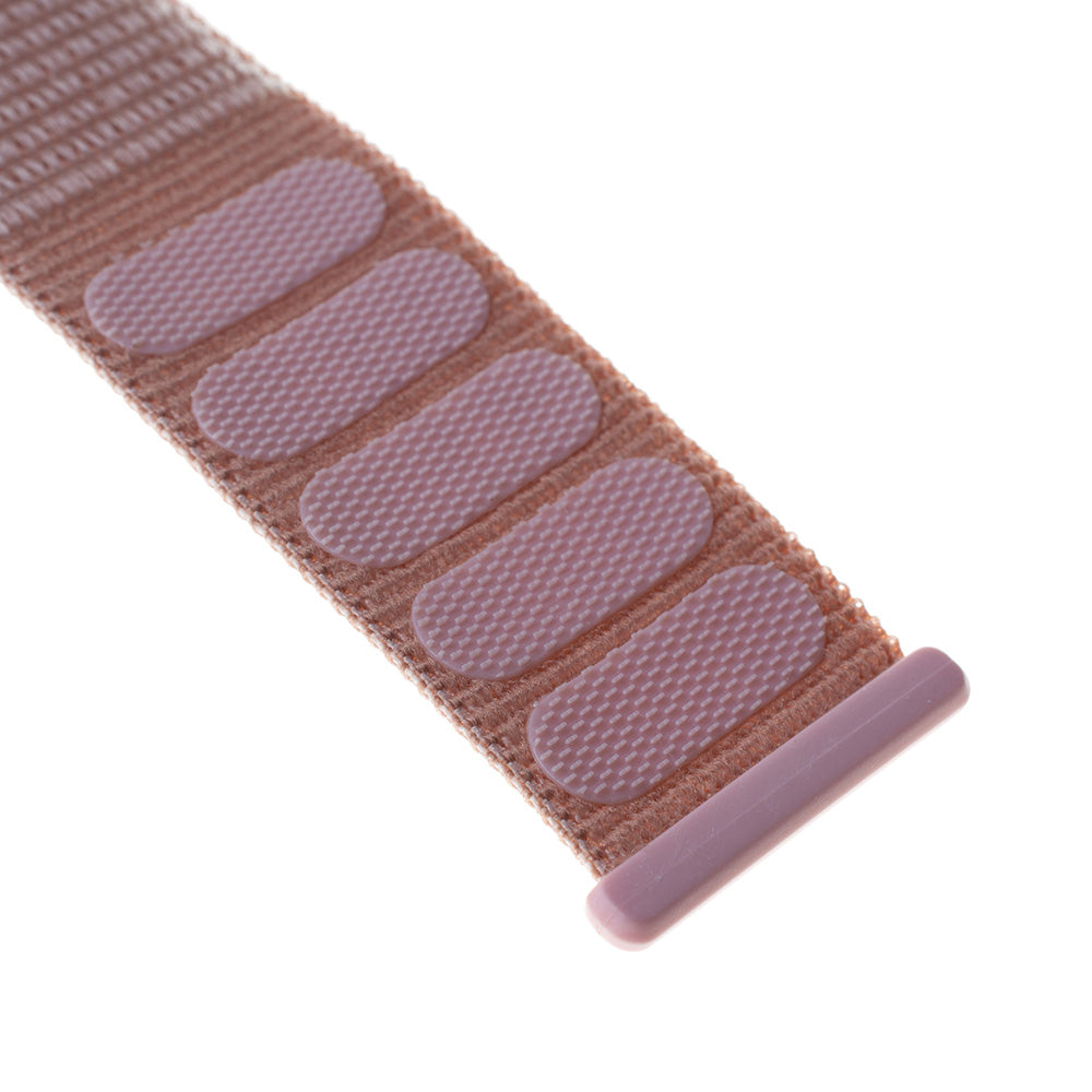 Bracelet Fixed Nylon pour Apple Watch 49mm / 46mm / 45mm / 44mm / 42mm Series, Rose Doré