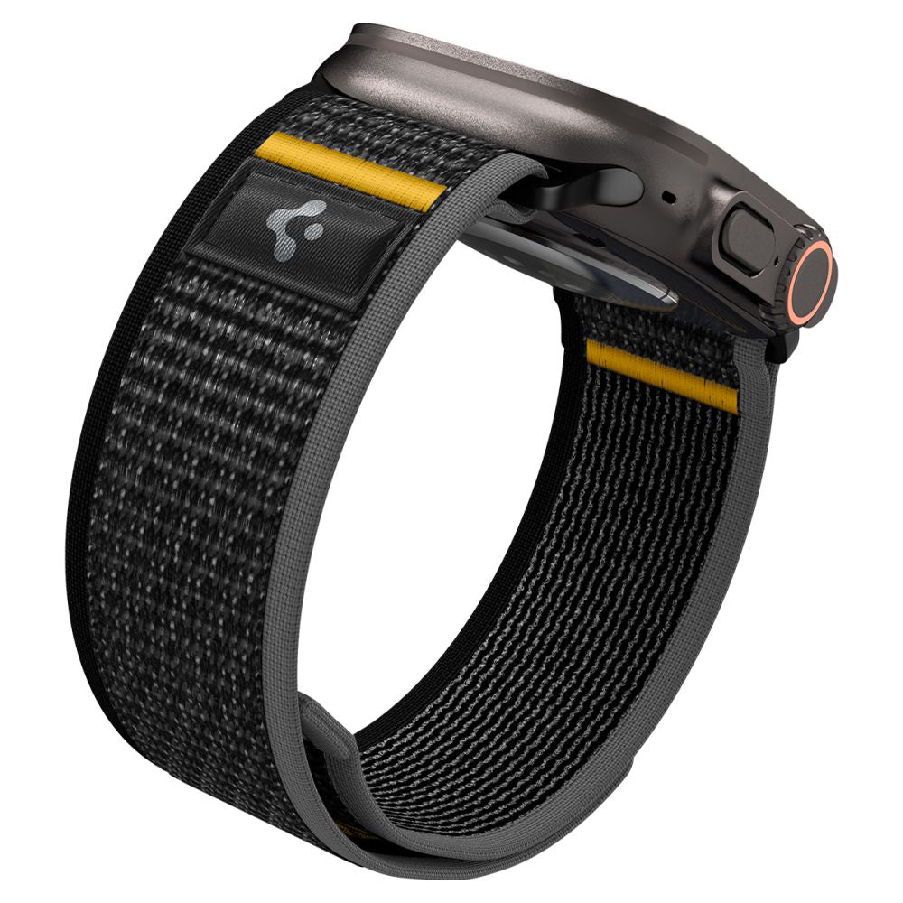 Spigen Athlex Air band voor Apple Watch 49mm / 46mm / 45mm / 44mm Series, Zwart AMP09033