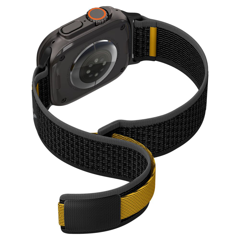 Spigen Athlex Air band voor Apple Watch 49mm / 46mm / 45mm / 44mm Series, Zwart AMP09033