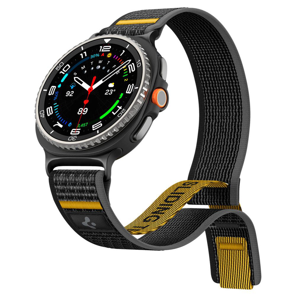 Bracelet Spigen Athlex Air pour Samsung Galaxy Watch8 / Watch8 Classic Series, Noir AMP10111