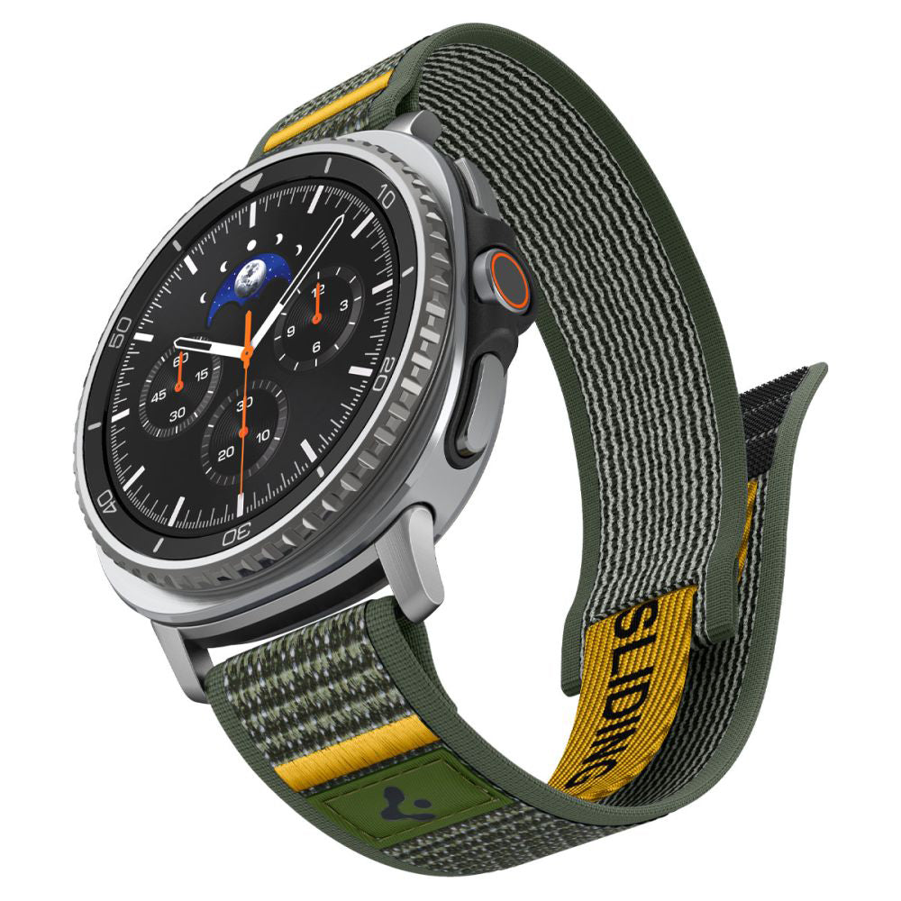 Spigen Athlex Air band voor Samsung Galaxy Watch8 / Watch8 Classic Series, Groen AMP10113
