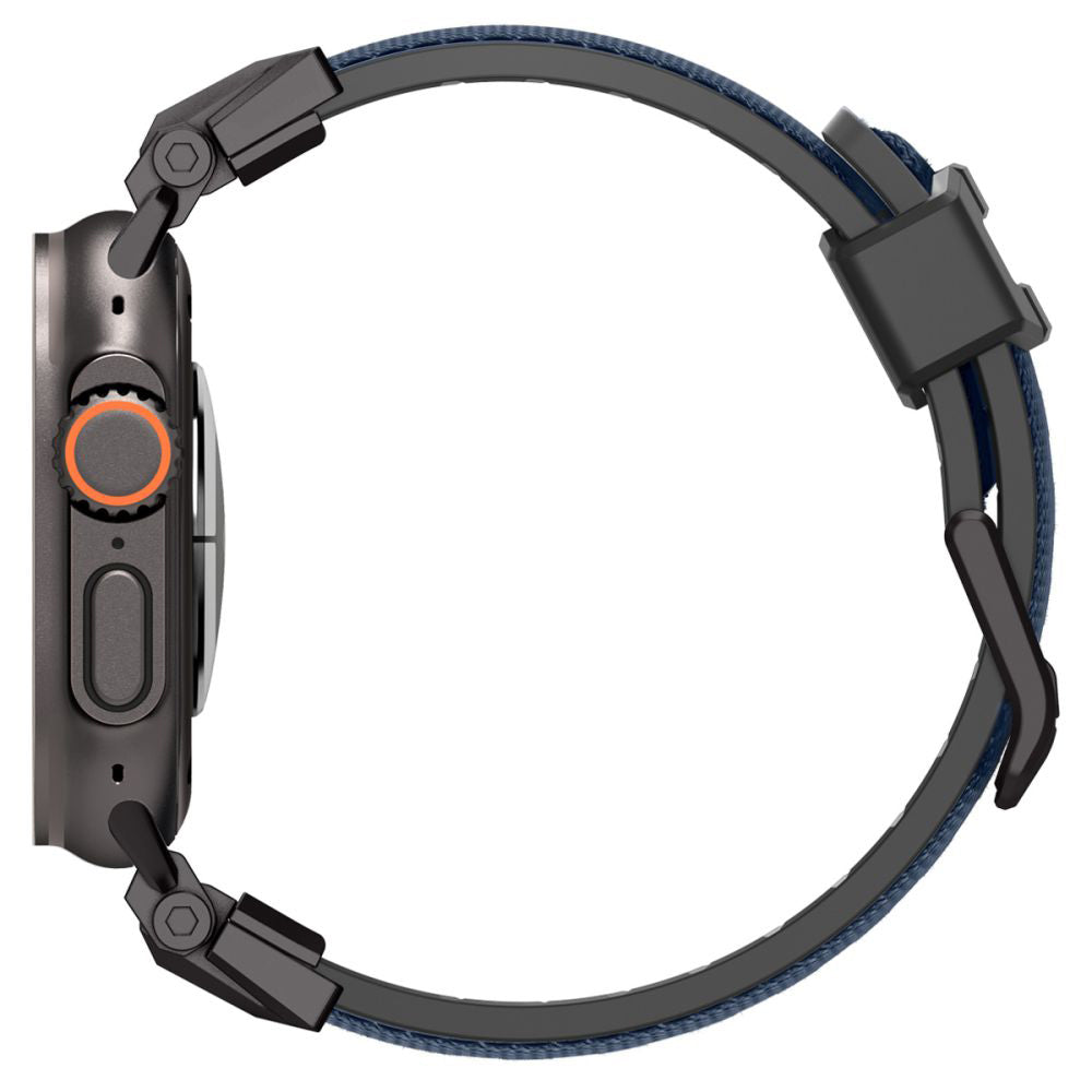 Spigen DuraPro Armor Gurt für Apple Watch 49mm / 46mm / 45mm / 44mm / 42mm Serie, Marineblau AMP09103