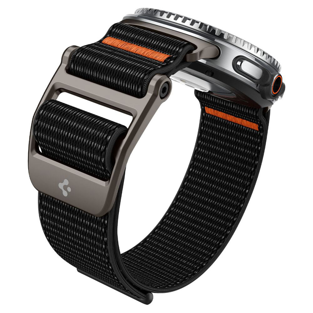 Spigen DuraPro Flex riem voor Samsung Galaxy Watch8 / Watch8 Classic Series, Zwart AMP10116