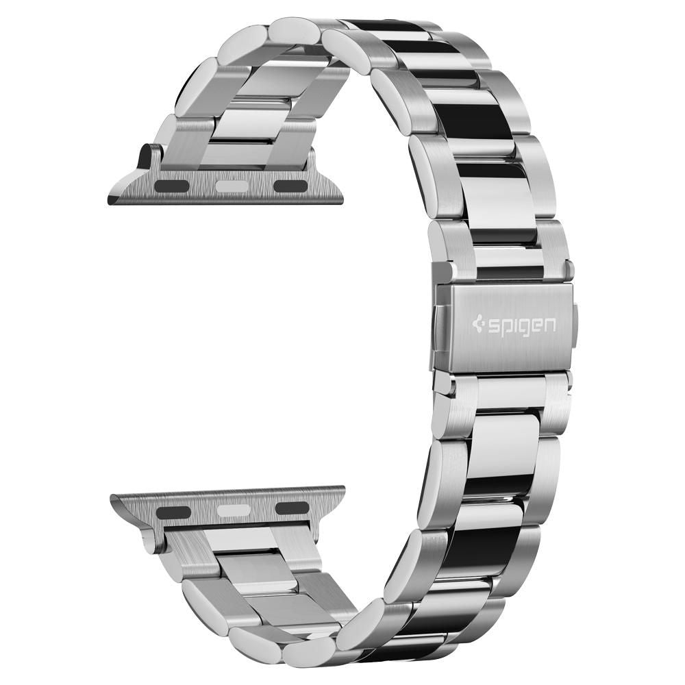 Bracelet Spigen Modern Fit pour Apple Watch 42mm / 41mm / 40mm / 38mm Series, Argenté 061MP25943