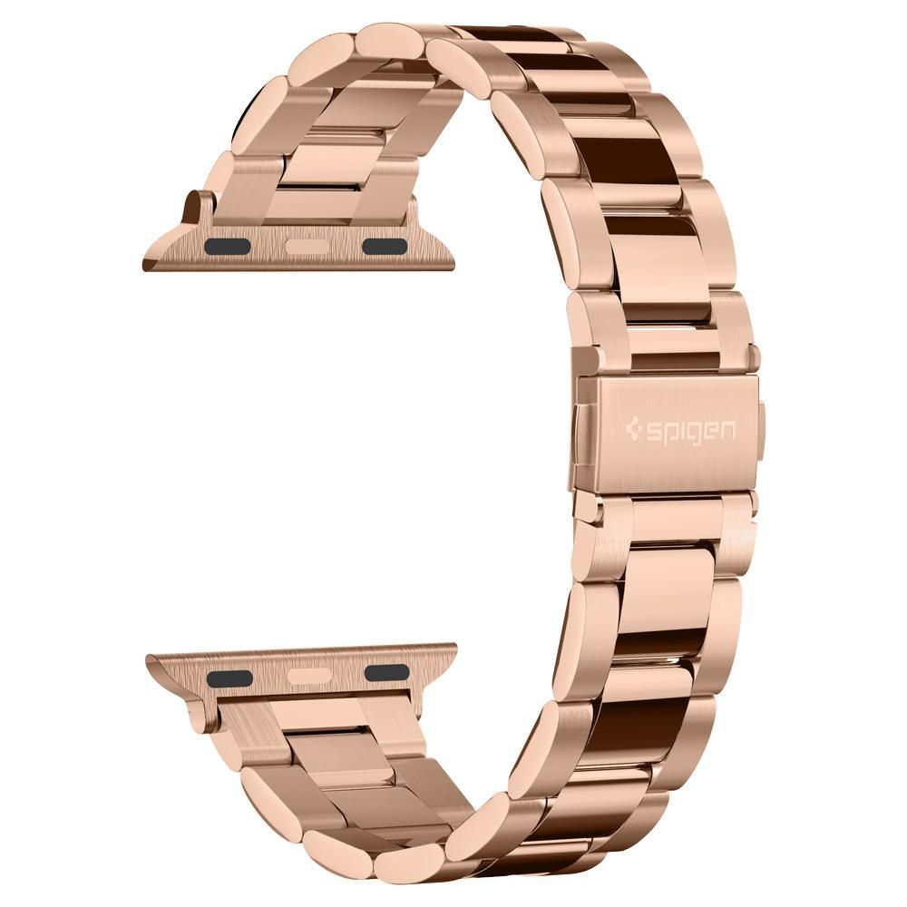 Bracelet Spigen Modern Fit pour Apple Watch 42mm / 41mm / 40mm / 38mm Series, Rose Doré 061MP25944