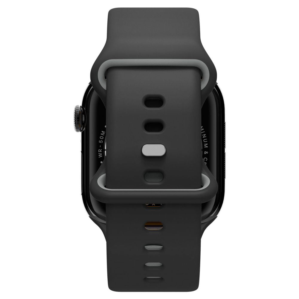 Spigen Nano Pop band voor Apple Watch 49mm / 46mm / 45mm / 44mm / 42mm Series, Zwart AMP09321
