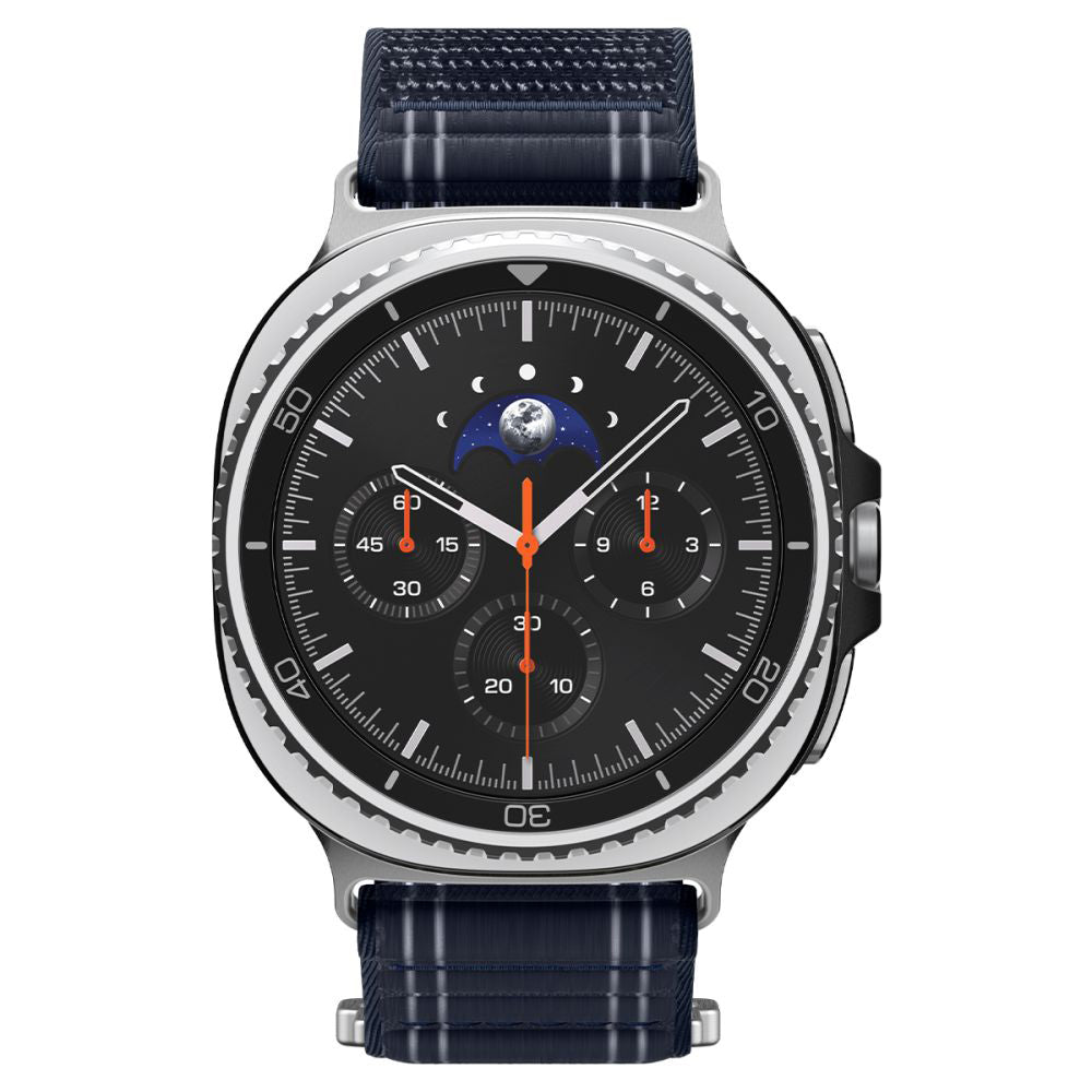 Spigen WBF0 Armband für Samsung Galaxy Watch8 / Watch8 Classic Series, Marineblau AMP10155