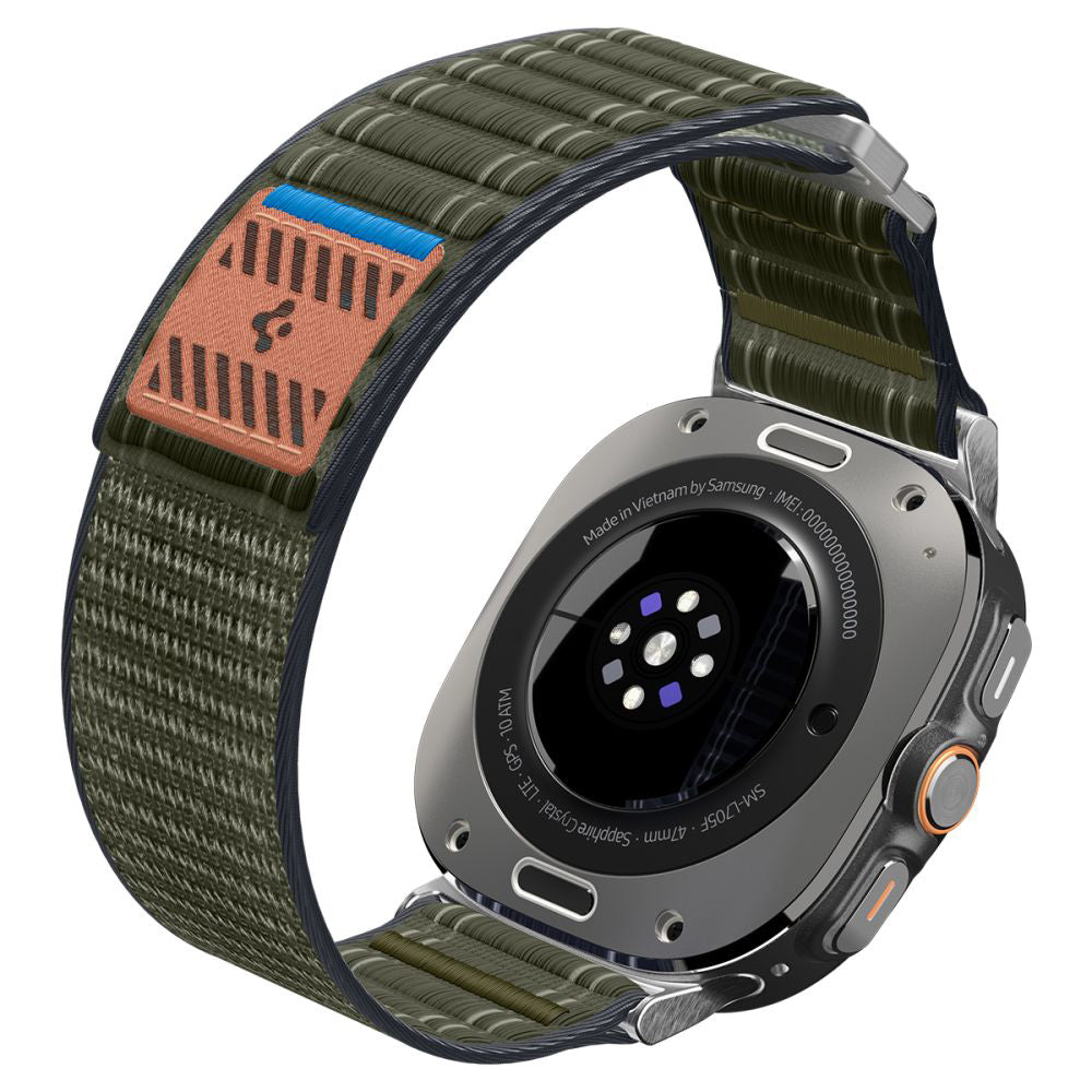 Spigen WBF0 Armband für Samsung Galaxy Watch Ultra, Grün