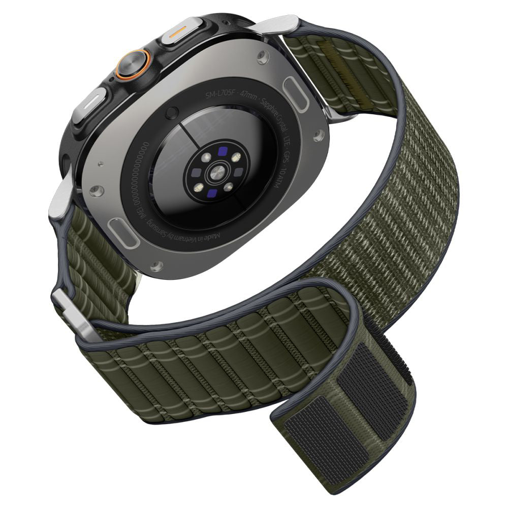 Spigen WBF0 Armband für Samsung Galaxy Watch Ultra, Grün