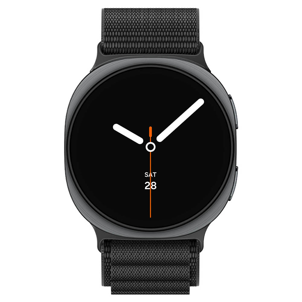 Spigen WBF1 band voor Samsung Galaxy Watch9 / Watch8 / Watch8 Classic Series, Zwart AMP11607