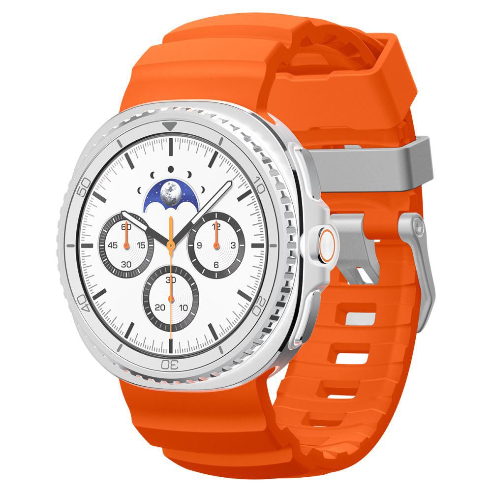 Spigen WBS2 Armband für Samsung Galaxy Watch8 / Watch8 Classic Series, Orange AMP10152