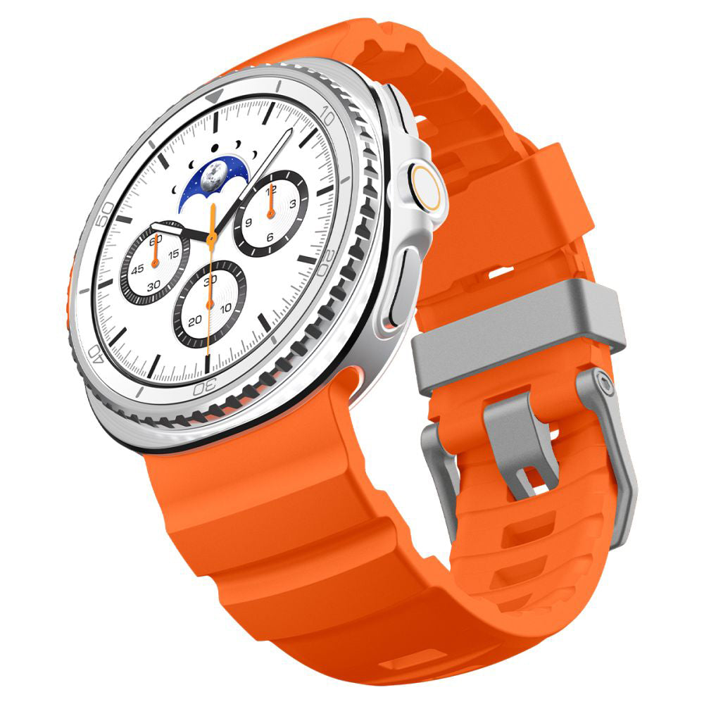 Spigen WBS2 Armband für Samsung Galaxy Watch8 / Watch8 Classic Series, Orange AMP10152