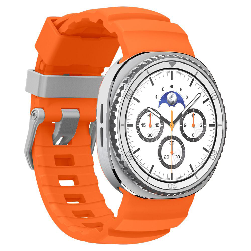 Spigen WBS2 Armband für Samsung Galaxy Watch8 / Watch8 Classic Series, Orange AMP10152