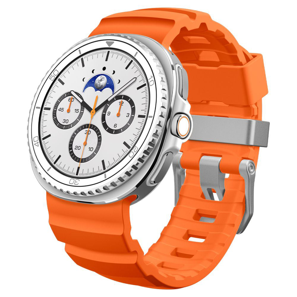Spigen WBS2 Armband für Samsung Galaxy Watch8 / Watch8 Classic Series, Orange AMP10152