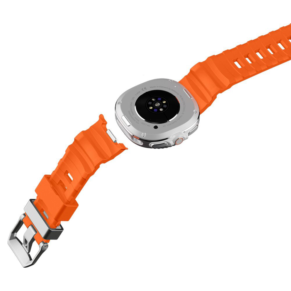 Spigen WBS2 Armband für Samsung Galaxy Watch8 / Watch8 Classic Series, Orange AMP10152