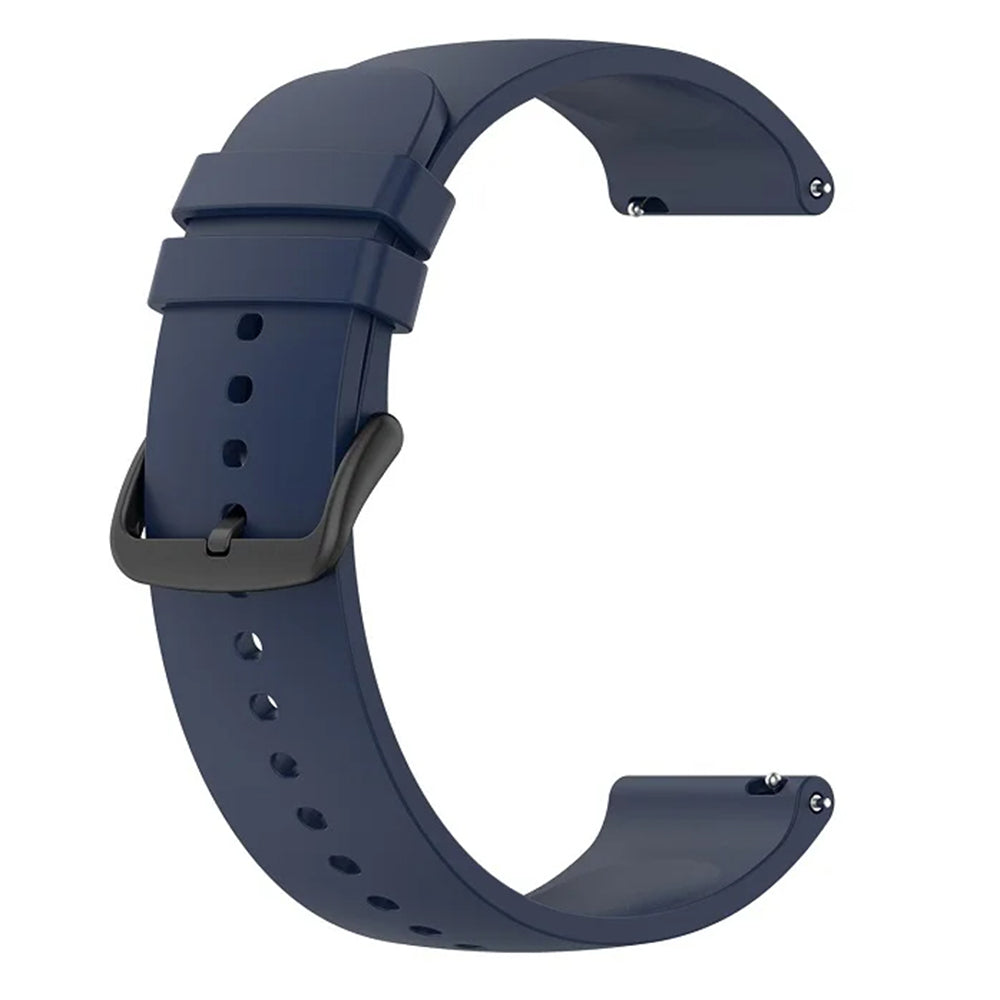 Bracelet Techsuit W001 pour Samsung Galaxy Watch / Huawei Watch Series, 20mm, Bleu Foncé