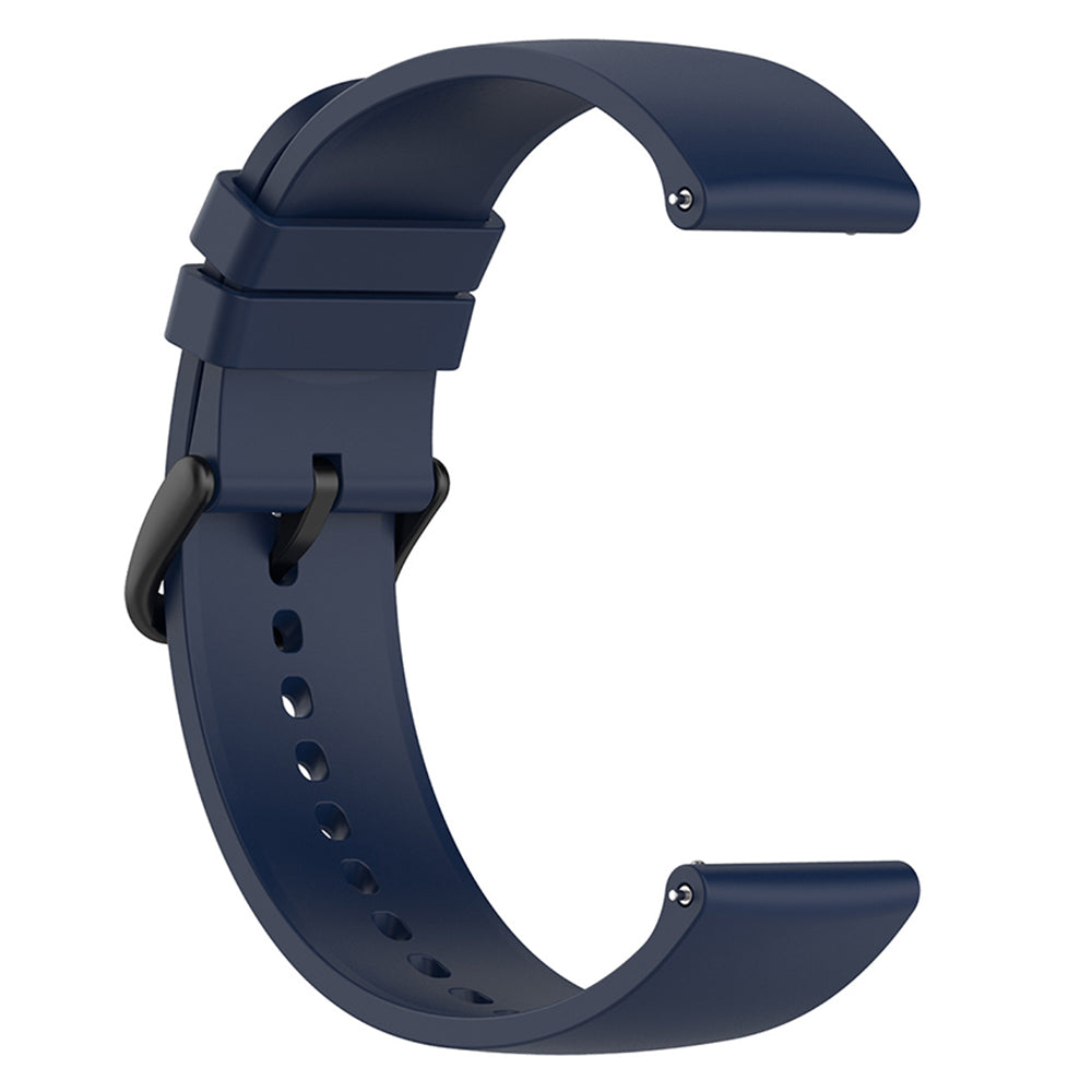 Bracelet Techsuit W001 pour Samsung Galaxy Watch / Huawei Watch Series, 20mm, Bleu Foncé
