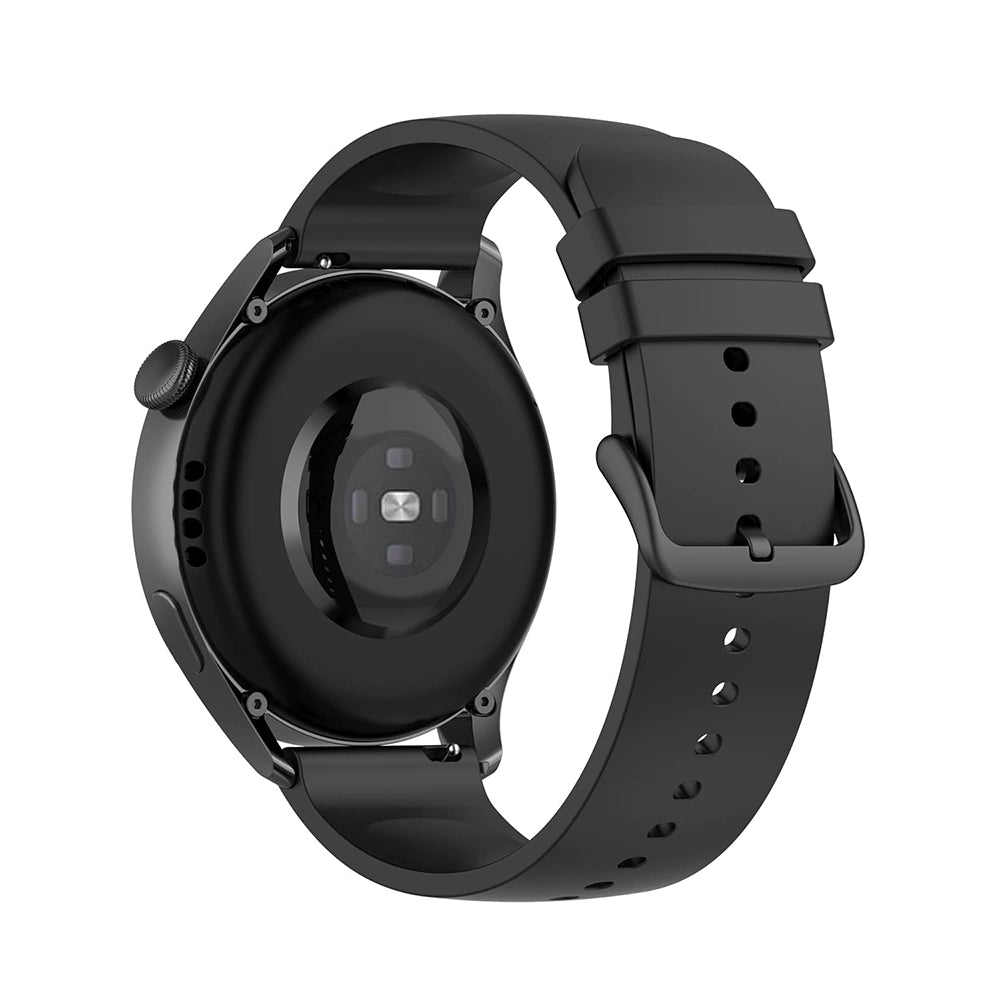 Bracelet Techsuit W001 pour Samsung Galaxy Watch / Huawei Watch Series, 20mm, Noir