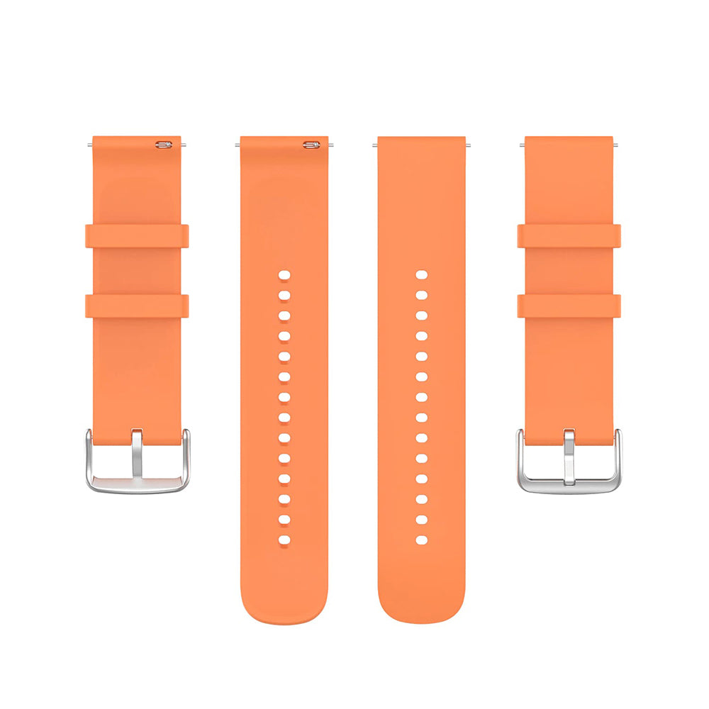 Techsuit W001 band voor Samsung Galaxy Watch / Huawei Watch Series, 22mm, Oranje