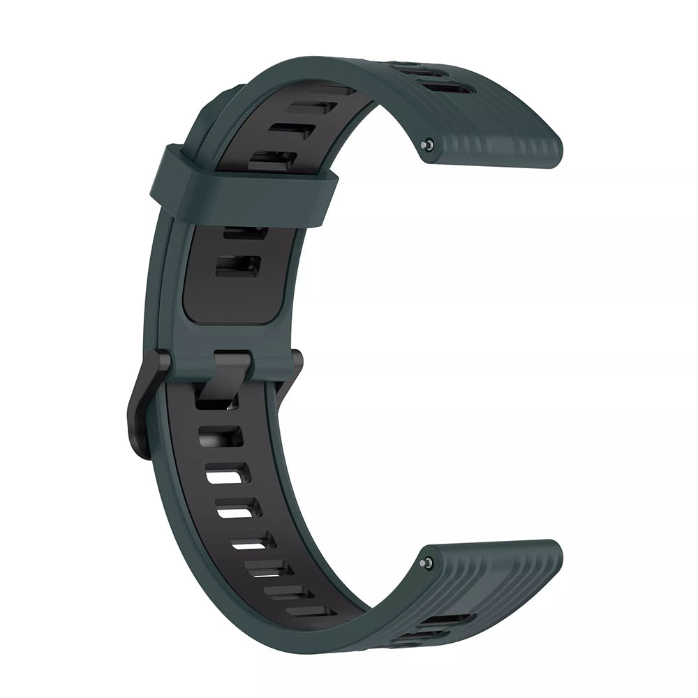 Bracelet Techsuit W002 pour Huawei Watch / Xiaomi Watch Series, 22mm, Vert