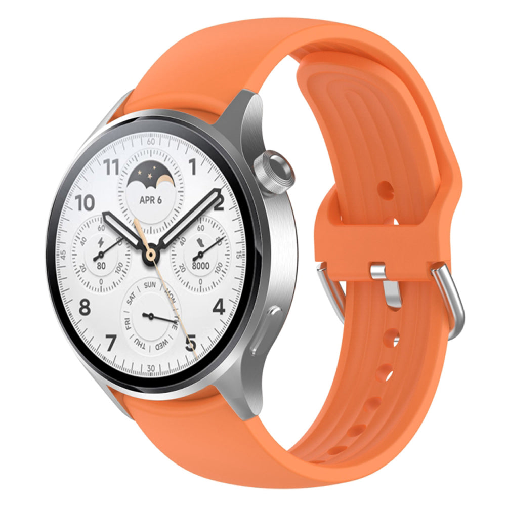 Bracelet Techsuit W003 pour Huawei Watch / Xiaomi Watch Series, 22mm, Orange