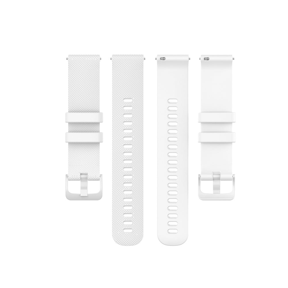 Bracelet Techsuit W006 pour Huawei Watch / Garmin Watch Series, Blanc
